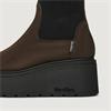 Marco Moreo Vale Stretch Toe Cap Boot - Brown Suede